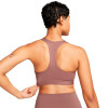 Training - Nike - NIKE TOP W NK SWSH MED SPT BRA de Mujer - DX6821-208 Tabaco