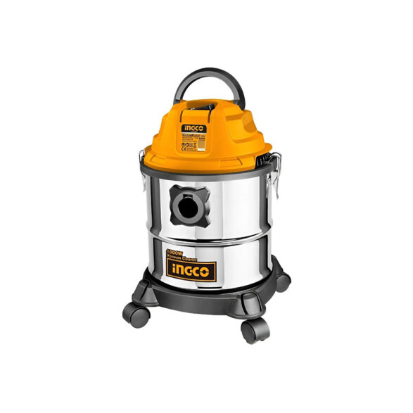 Aspiradora 800w con tanque acero inox. 12L. ING0087