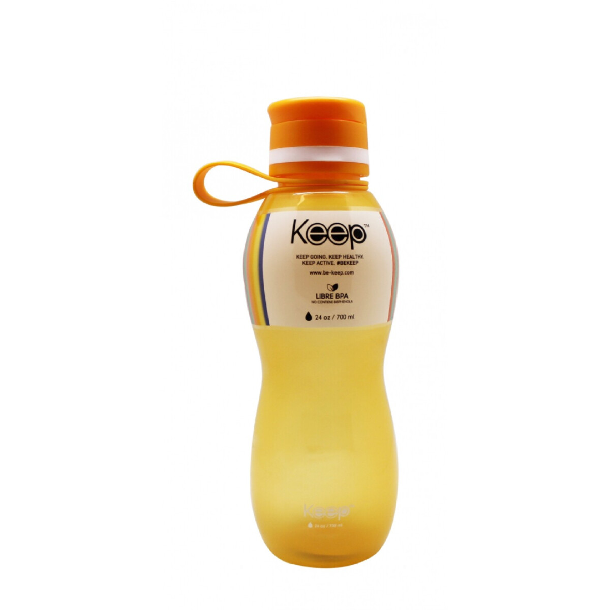 Botella Keep Value 700ML Bpa Free - NARANJA 