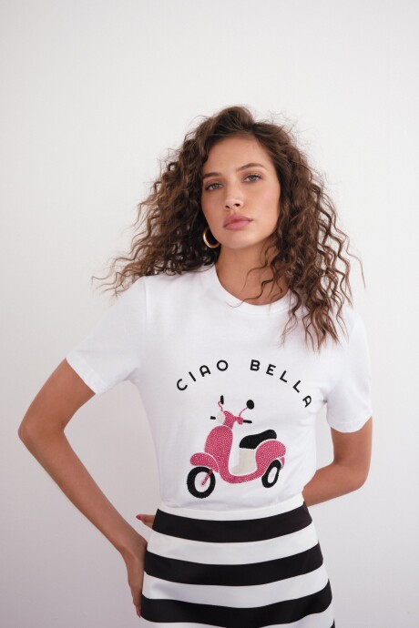 Remera Bella Blanco