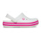 Crocs Crocband Clog T - Niños 1 a 5 años White/pink Crush