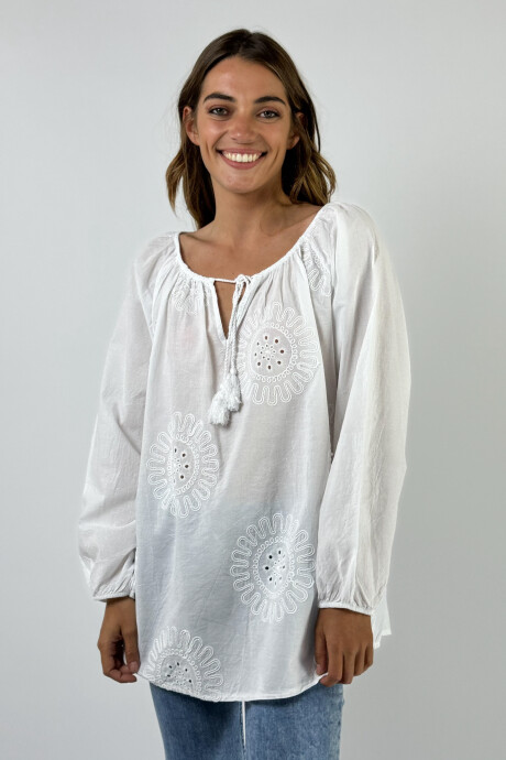 BLUSA BOREAL Blanco