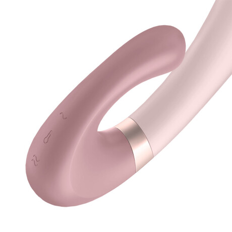 Satisfyer Heat Wave Vibrador Bluetooth App Mauve