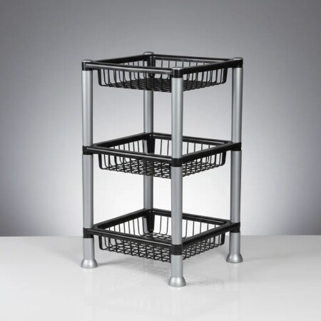 FRUTERO ORGANIZADOR CUADRADO 3 PISOS FRUTERO ORGANIZADOR CUADRADO 3 PISOS