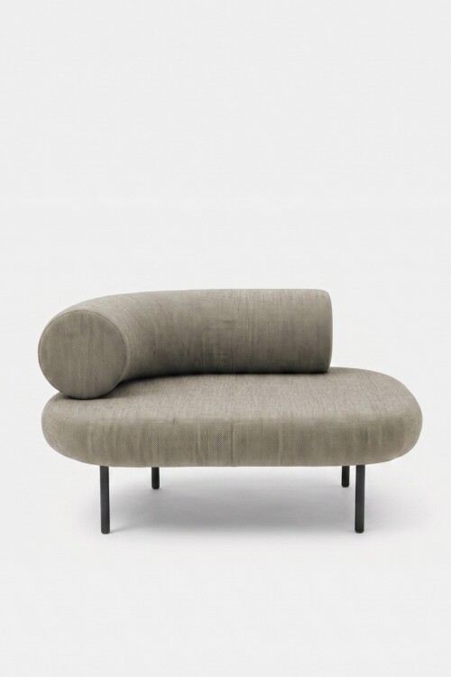 Sofá modular Pompidou 1C right Beige