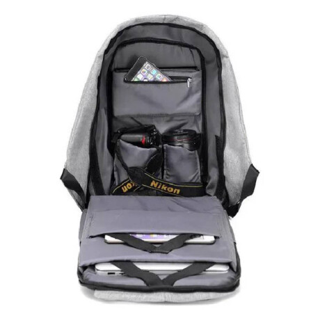 Mochila Antirobo Lokass LK-DNB026 Gris