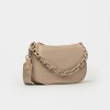 Cartera al Hombro Match en Nylon Taupe