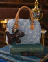 Bowling Cartera Bowling De Denim - Azul Gastado