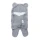 Manta para Bebés con Forma de Oso - GRIS