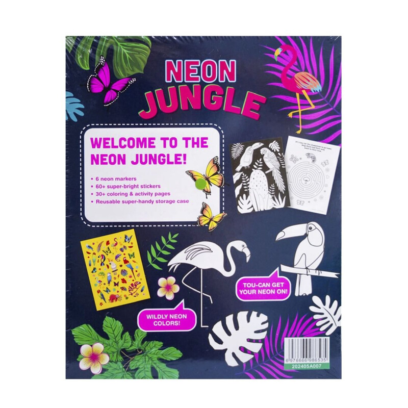 Kit para colorear Animalitos Jungla Kit Para Colorear Animalitos Jungla