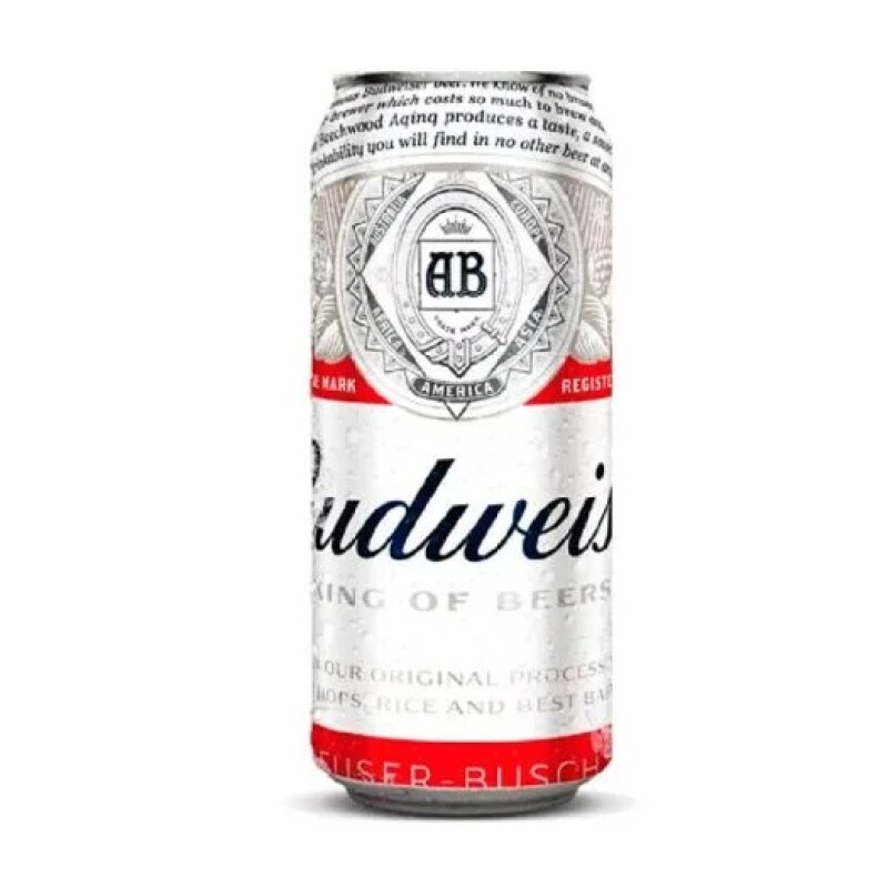 CERVEZA BUDWEISER 473ML LATA Cerveza Budweiser 473ml Lata