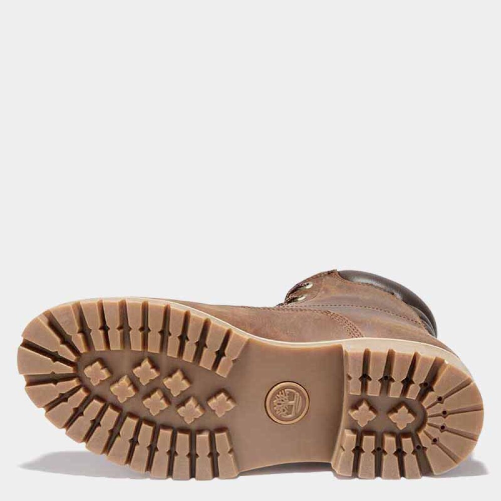 Botas Alburn 6 Inch Waterproof Hombre Mocha Bisque