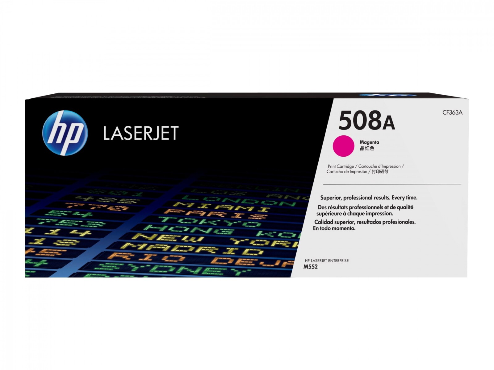 HP 508A - Magenta - original - LaserJet - cartucho de tóner (CF363A) - para Color LaserJet Enterprise MFP M577; LaserJet Enterpr 