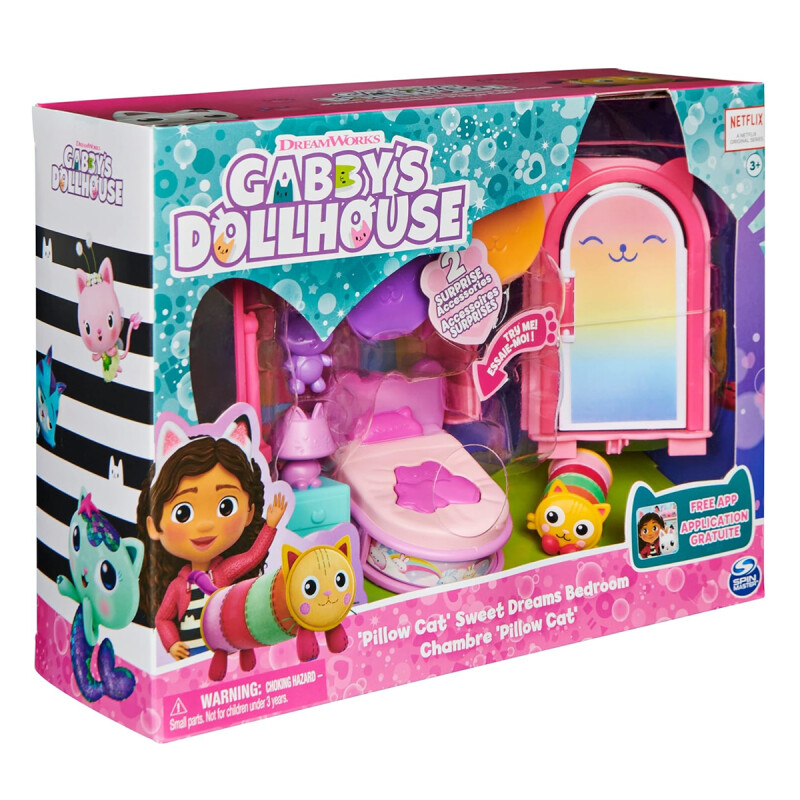 Dormitorio de Sueñigata La Casa de Muñecas de Gabby Dormitorio de Sueñigata La Casa de Muñecas de Gabby