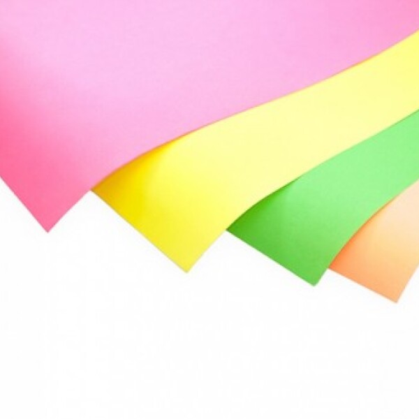 Cartulina flúo Única