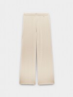 Pantalón De Punto Con Mezcla De Lana beige