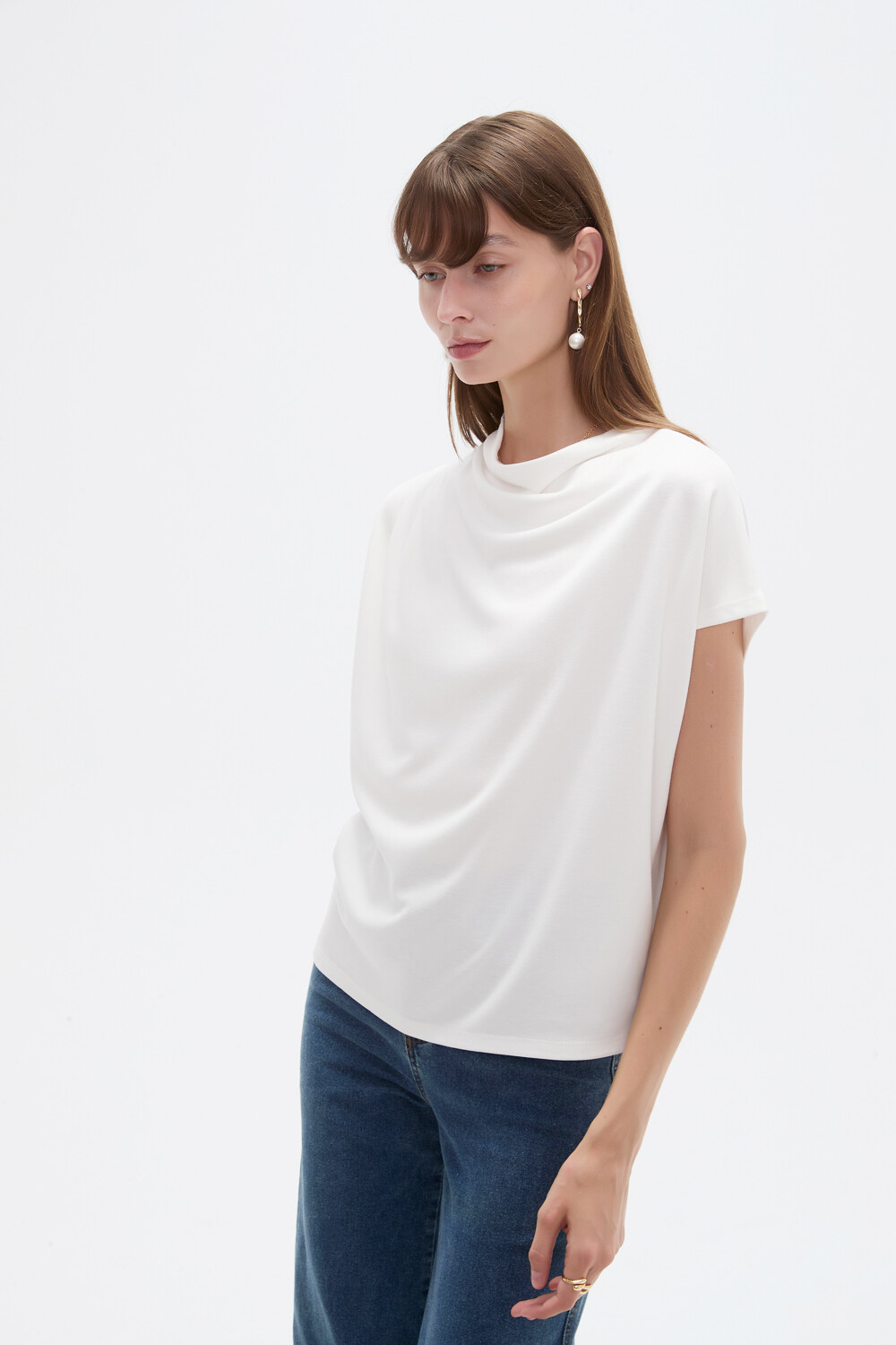 Tops Bornea Blanco