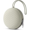 Porta chupete pod de Silicona con cierre beige