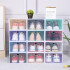 Caja Organizadora Zapatos Zapatera 24 Unidades Caja Apilable Variante Corazón Color Blanco