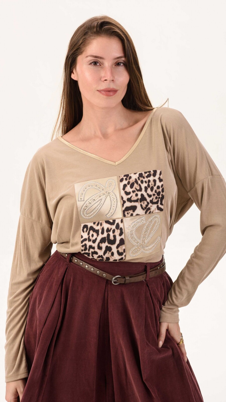 Blusa Málaga Marfil