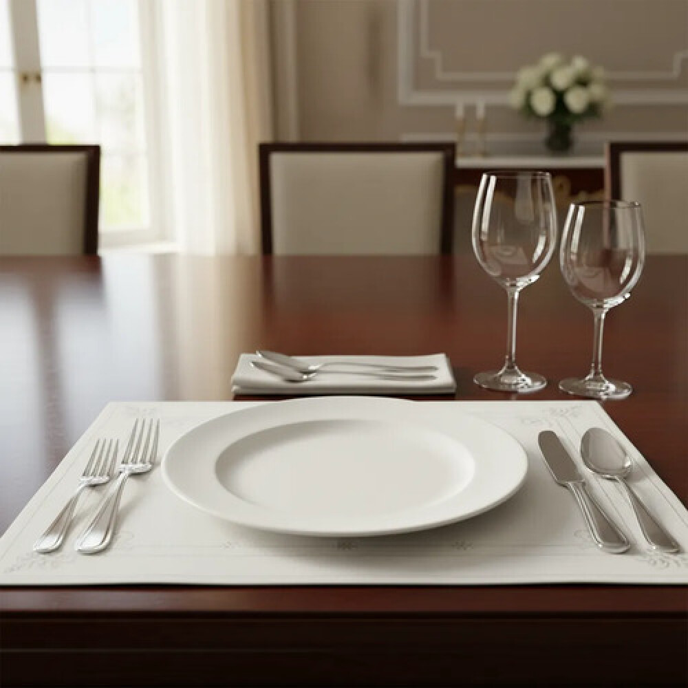 Plato blanco llano 27 cms. Plato blanco llano 27 cms.