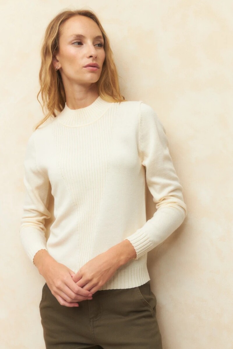 POLERA ALLIE VENETIAN - VAINILLA 