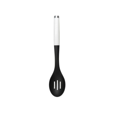 Cuchara de Servir Ranurada Blanca 35 cm KitchenAid Cuchara de Servir Ranurada Blanca 35 cm KitchenAid