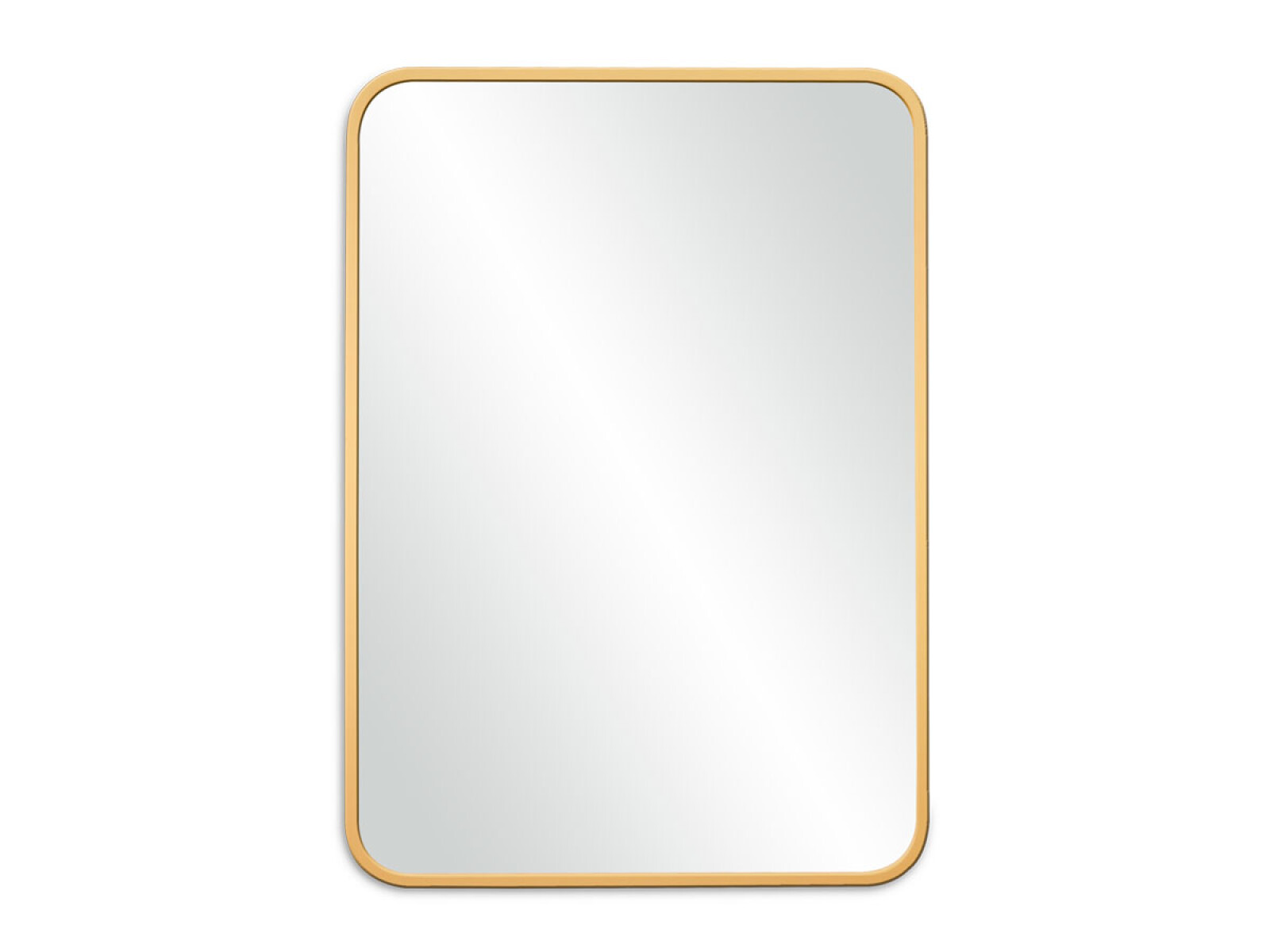 ESPEJO RECTANGULAR ORO MATE 70X50 