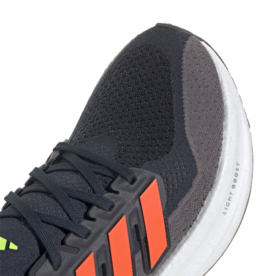 Championes de Hombre Adidas Ultra Boost 5 Azul Marino - Gris - Anaranjado
