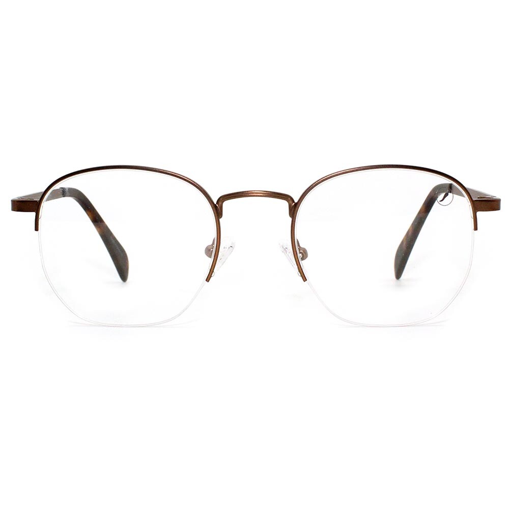 Lentes 2 En 1 Chilli Beans Redondo Negro/Marrón Oscuro