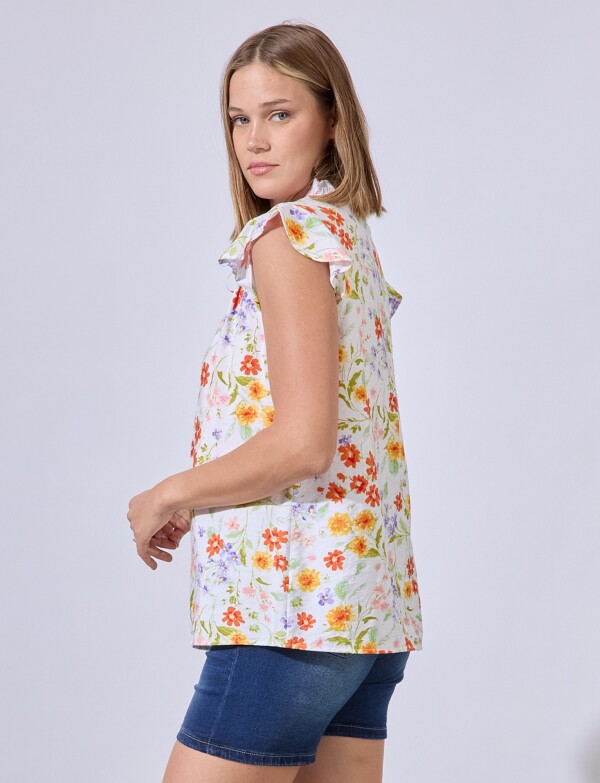 Blusa Spring MULTI/ANARANJADO