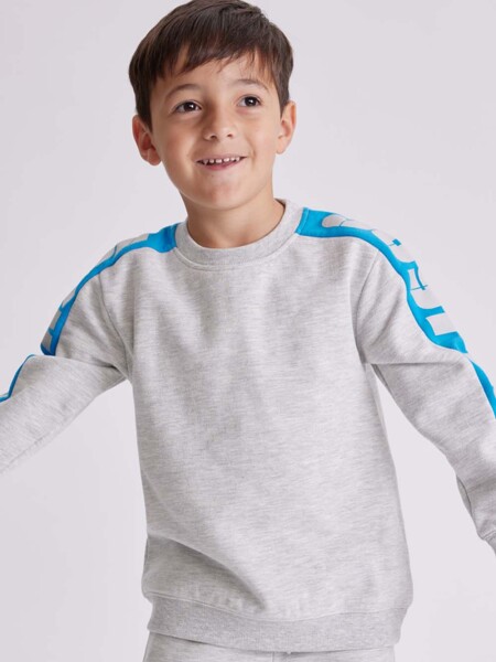 Buzo deportivo Gris Melange