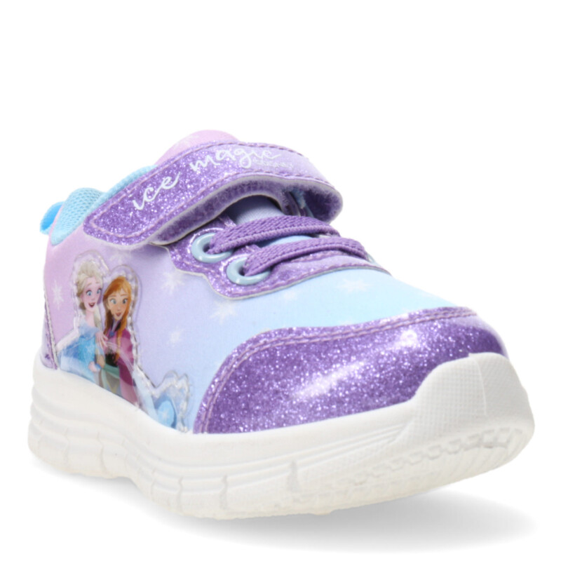 Championes Infantiles Disney Frozen Ice Magic Lila - Celeste