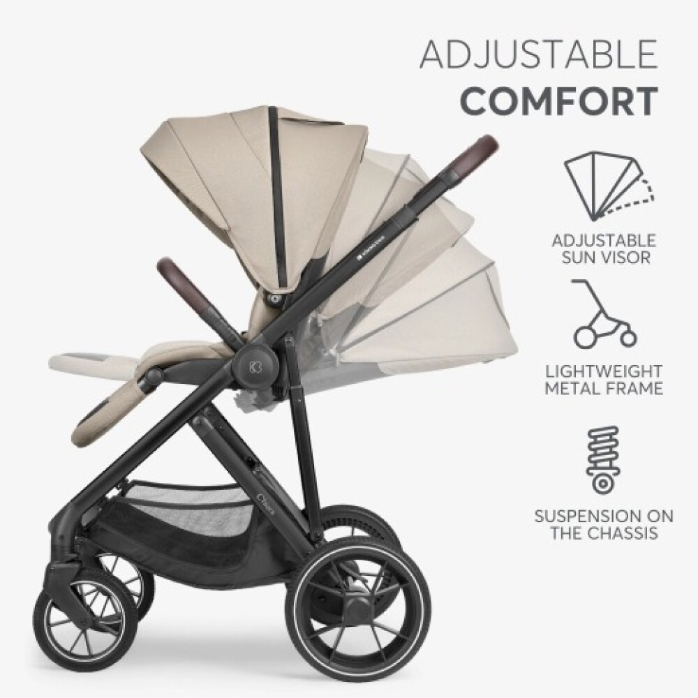 Travel system 4 en 1 CHIARA beige KIKKABOO Travel system 4 en 1 CHIARA beige KIKKABOO
