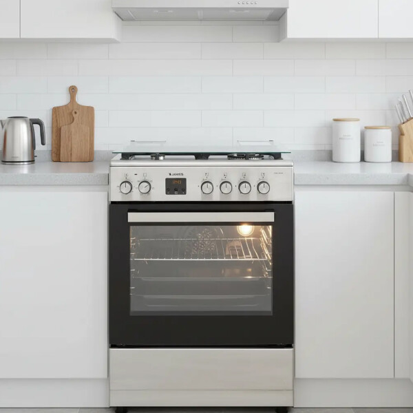 Cocina A Gas James C 25a Tks G2 Inox 4 Hornallas COCINA JAMES C25A TKS G2 INOX