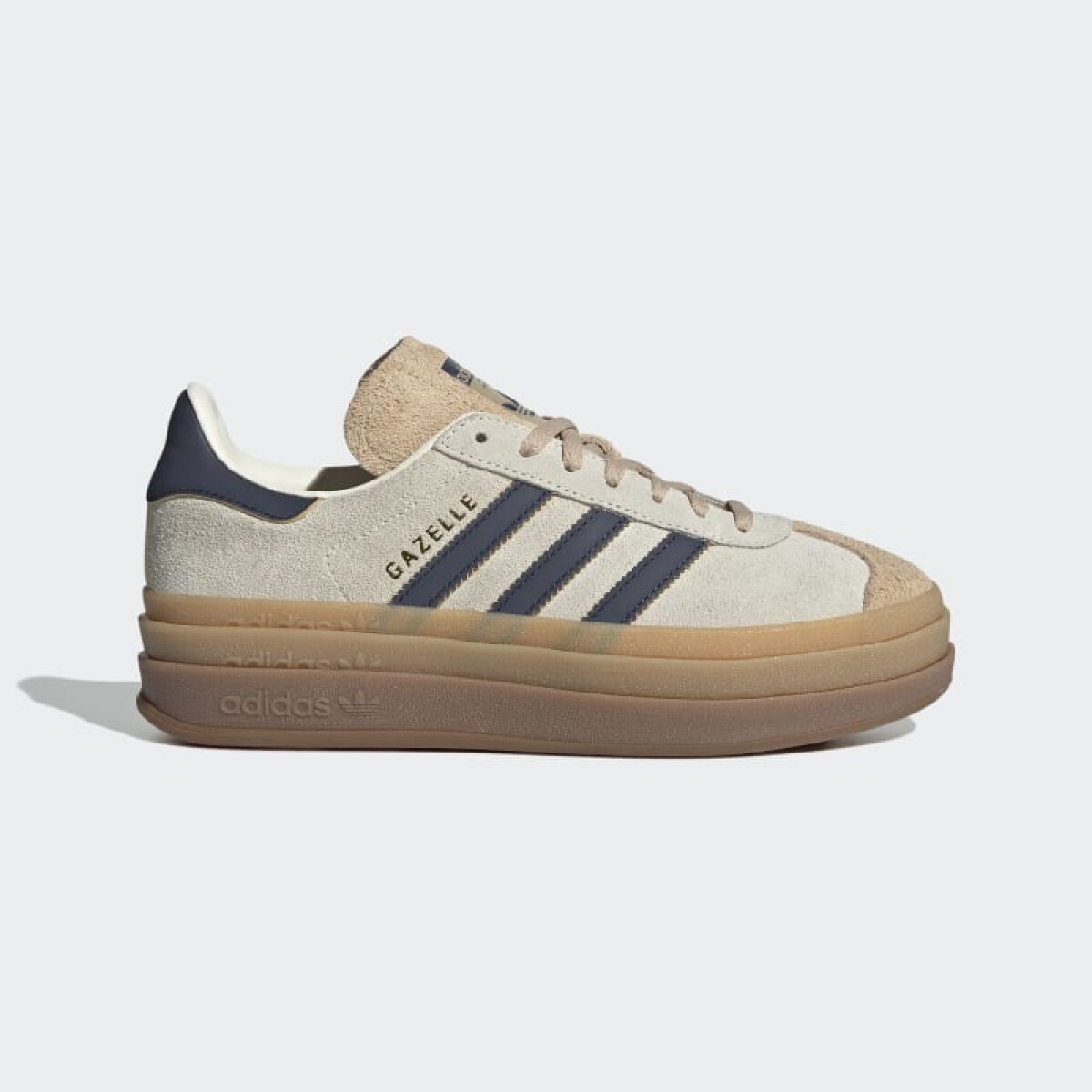 Championes Adidas Gazelle Bold - Beige 