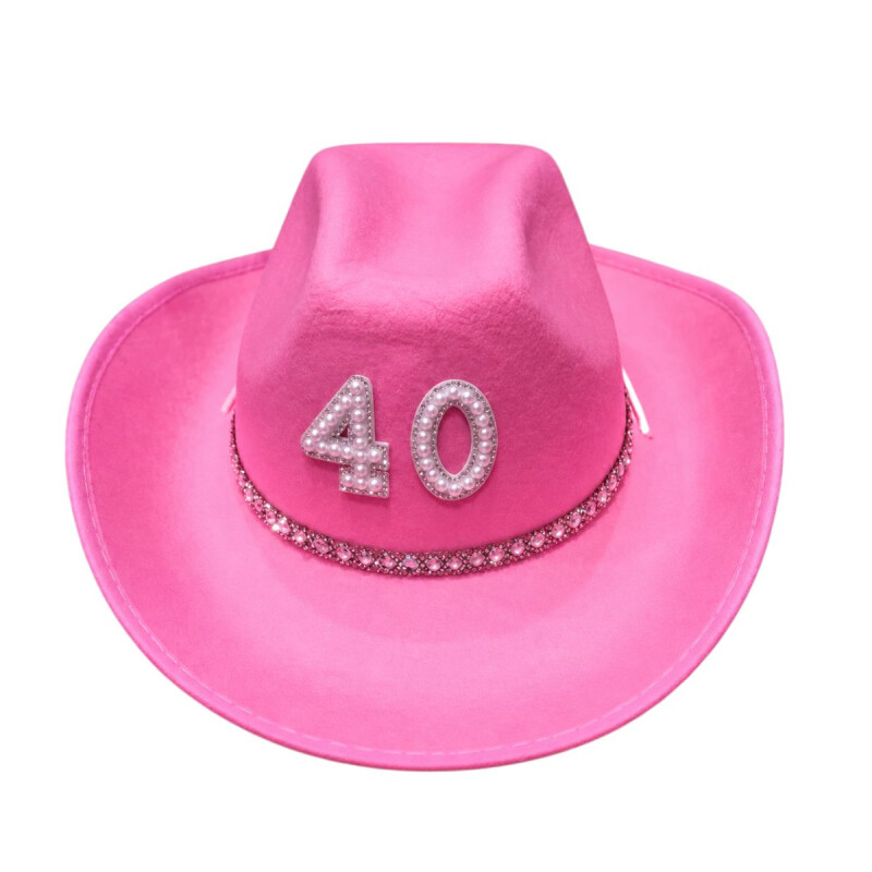 Sombrero Cowboy N°40 ROSA