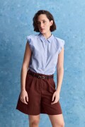 SHORT LAIKA Marrón Corteza