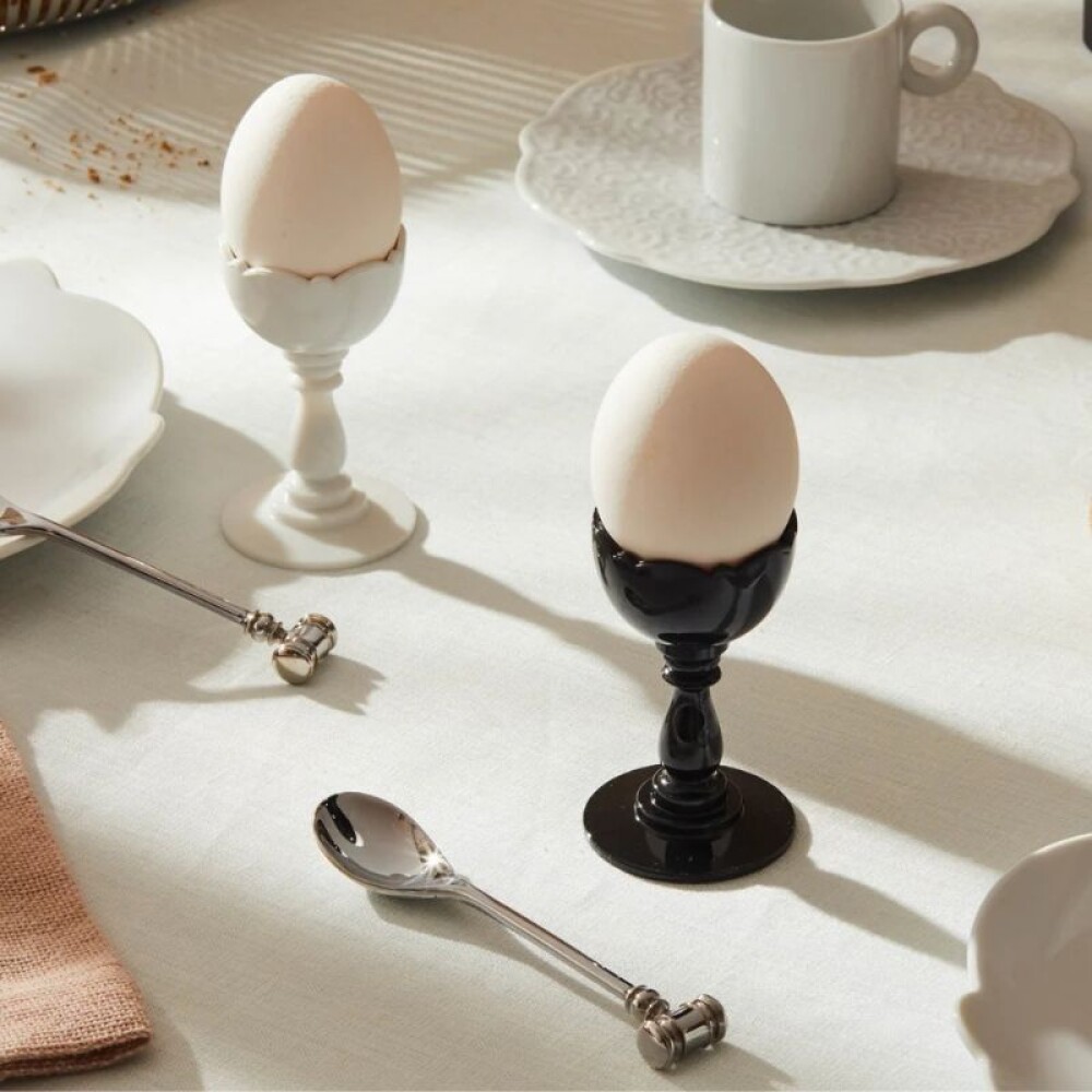 ALESSI DRESSED HUEVERA MARCEL WANDERS BLANCA C/ CUCHARA MARTILLO INOX ALESSI DRESSED HUEVERA MARCEL WANDERS BLANCA C/ CUCHARA MARTILLO INOX