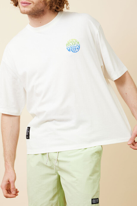 T-SHIRT DIMI RUSTY Blanco