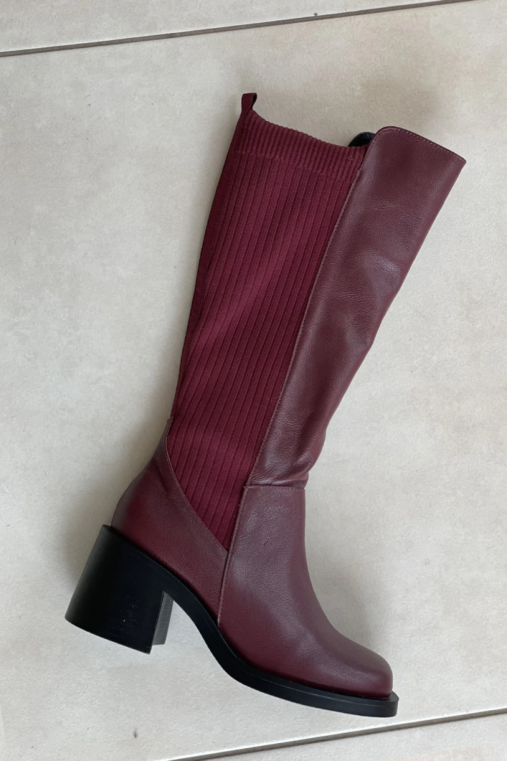 Bota Adele bordo 35