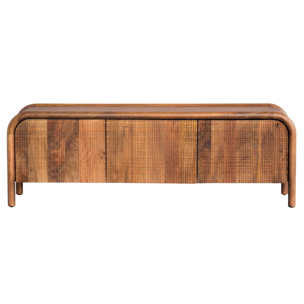 RACK PARA TV MADERA-DE-MANGO MARRON BENTO WALNUT