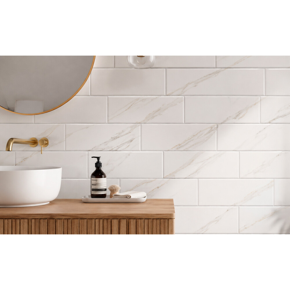 REVESTIMIENTO STATUARIO DECO LUX "A" 31X59 CM Revestimiento Statuario Deco Lux "a" 31x59 Cm