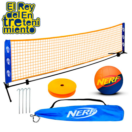 Set Nerf Red Fútbol Tenis Playa+ Pelota+ Bolso + Acc Set Nerf Red Fútbol Tenis Playa+ Pelota+ Bolso + Acc