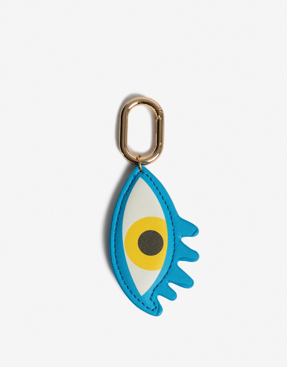 Llavero Y Bag Charm Ojito 
