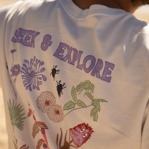 Remera Roark Seek & Explore - Blanco Remera Roark Seek & Explore - Blanco