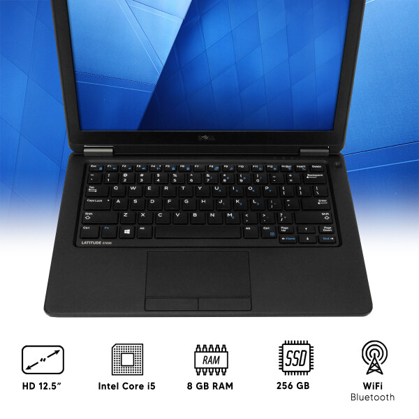 Notebook Dell Latitude E7250 I5/ 8 Gb Ram/ 256 Gb Ssd NOTEBOOK RFPL DELL E7250 I5/8GB/256/14