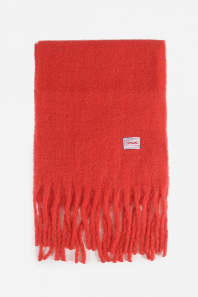 Bufanda soft rojo