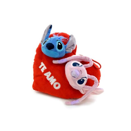 Phi Phi Toys peluche corazon Stitch y Angela Phi Phi Toys peluche corazon Stitch y Angela