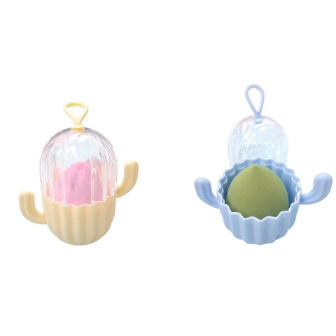 Puff esponja de maquillaje estuche cactus(ow2386) Puff Esponja De Maquillaje Estuche Cactus(ow2386)